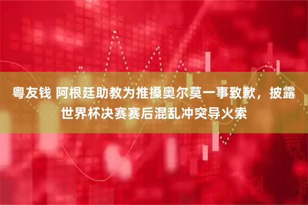 粤友钱 阿根廷助教为推搡奥尔莫一事致歉，披露世界杯决赛赛后混乱冲突导火索